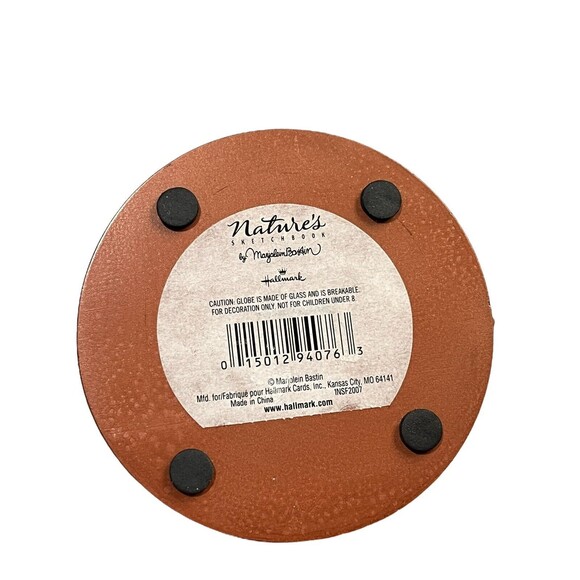 Marjolein Bastin Nature's Sketchbook Hallmark Fall Fruit Tree Glitter Snow Globe - Picture 5 of 14